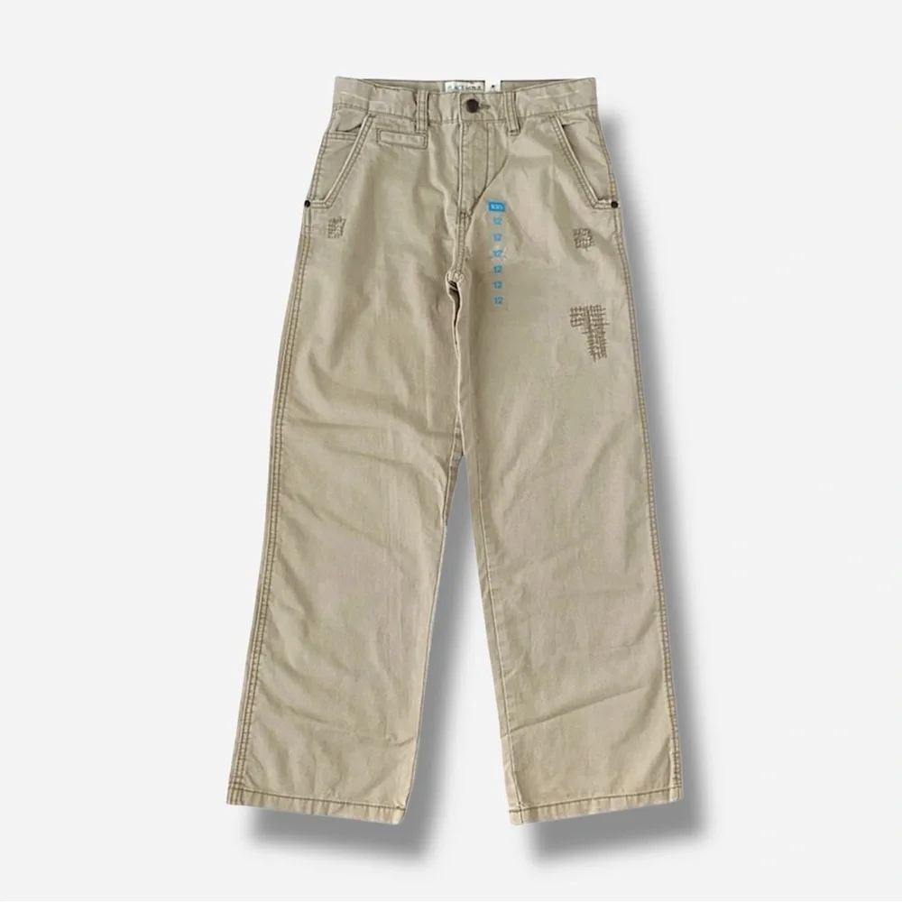 🏈New🏈 The Children’s Place Boys Casual Pants Sz 12 NWT